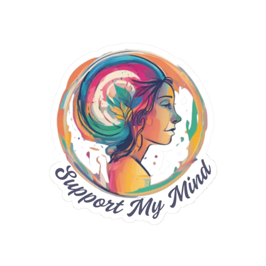 'Support My Mind' Sticker