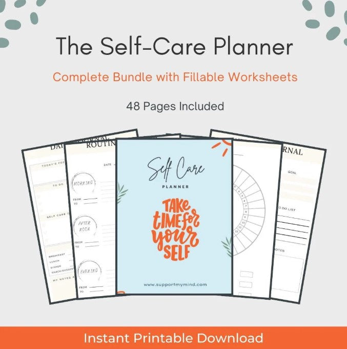 Self-Care Planner: Take Time for Yourself