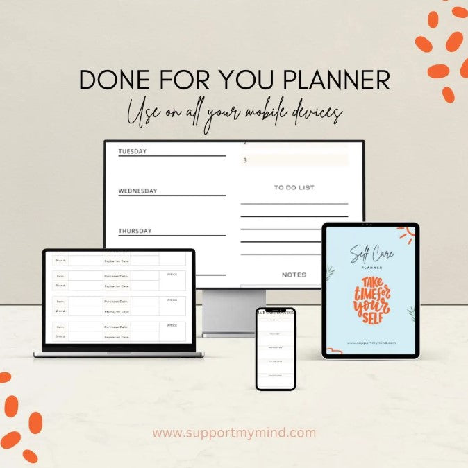 Self-Care Planner: Take Time for Yourself