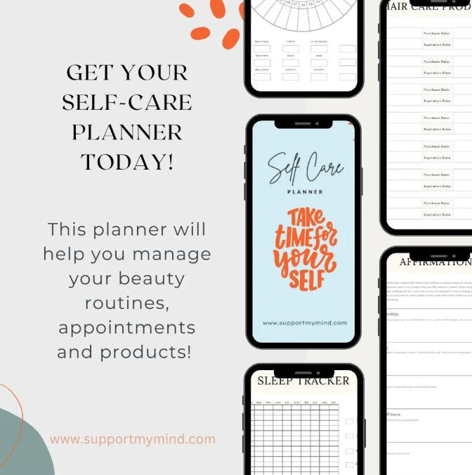 Self-Care Planner: Take Time for Yourself