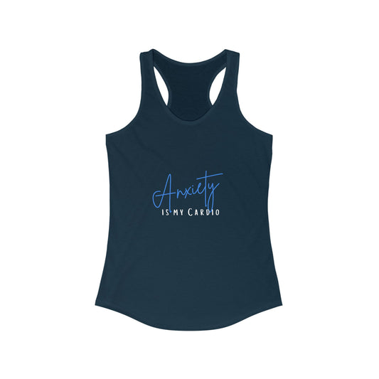 Racerback Tank - Slim Fit, Scooped Neckline